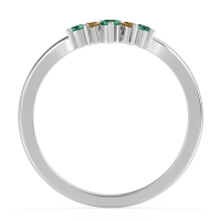 Curved Minimalist Wedding Pala Band
