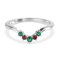 Curved Minimalist Wedding Pala Band