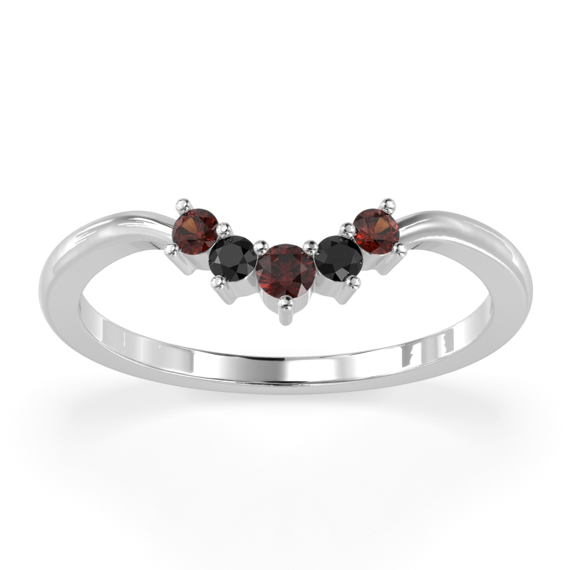 Curved Minimalist Wedding Pala Band