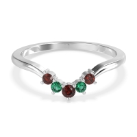 Curved Minimalist Wedding Pala Band