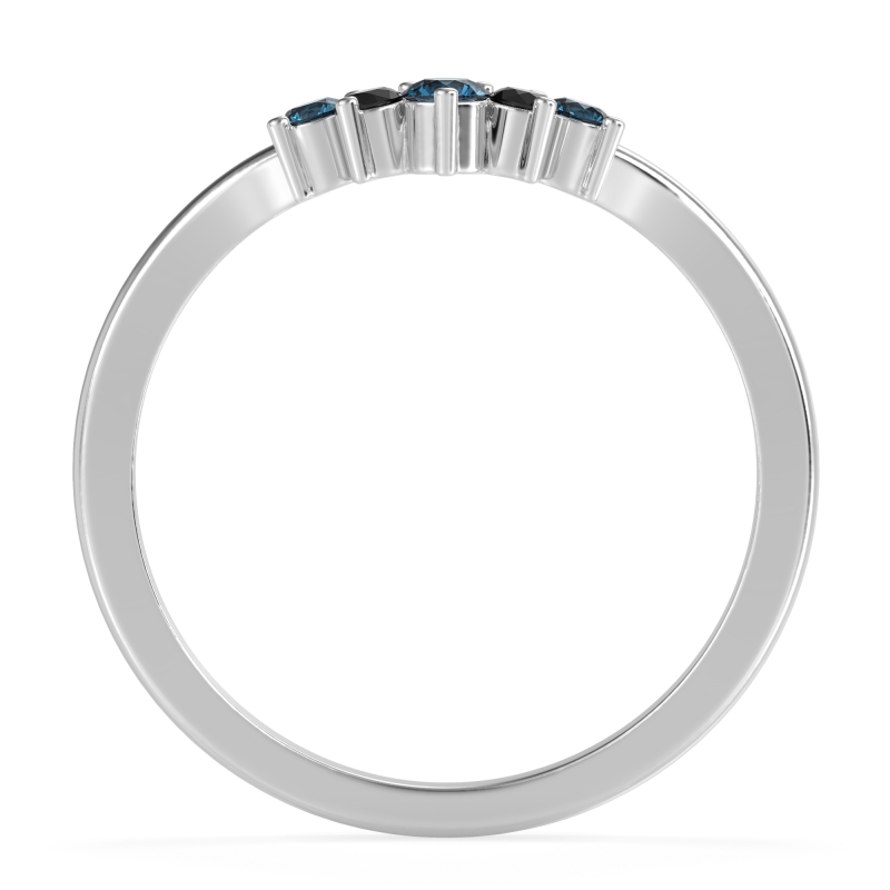 Curved Minimalist Wedding Pala Band