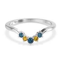 Curved Minimalist Wedding Pala Band