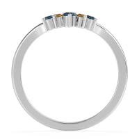 Curved Minimalist Wedding Pala Band