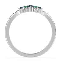 Curved Minimalist Wedding Pala Band