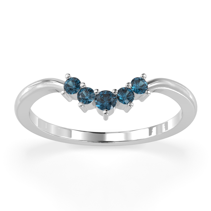 Curved Minimalist Wedding Pala Band