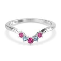 Curved Minimalist Wedding Pala Band