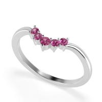 Curved Minimalist Wedding Pala Band