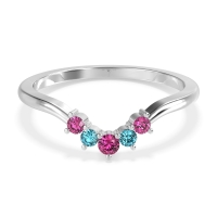 Curved Minimalist Wedding Pala Band