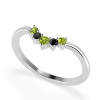 Curved Minimalist Wedding Pala Band