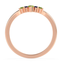 Curved Minimalist Wedding Pala Band