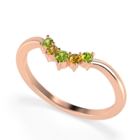 Curved Minimalist Wedding Pala Band