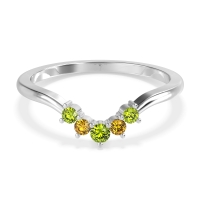 Curved Minimalist Wedding Pala Band