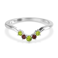 Curved Minimalist Wedding Pala Band