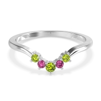 Curved Minimalist Wedding Pala Band