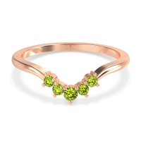 Curved Minimalist Wedding Pala Band