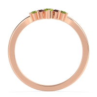 Curved Minimalist Wedding Pala Band