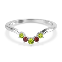 Curved Minimalist Wedding Pala Band