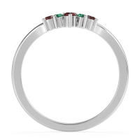 Curved Minimalist Wedding Pala Band