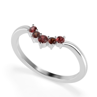 Curved Minimalist Wedding Pala Band