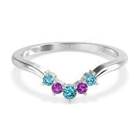 Curved Minimalist Wedding Pala Band