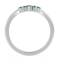 Curved Minimalist Wedding Pala Band