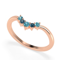 Curved Minimalist Wedding Pala Band