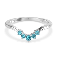 Curved Minimalist Wedding Pala Band