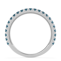 Three-Quarter Eternity Milgrain Akasa Band