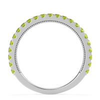 Three-Quarter Eternity Milgrain Akasa Band