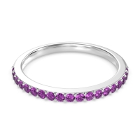 Three-Quarter Prong Set Vakti Band