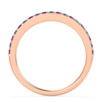 Three-Quarter Prong Set Vakti Band