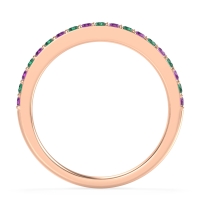 Three-Quarter Prong Set Vakti Band