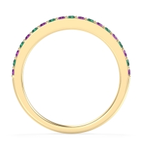 Three-Quarter Prong Set Vakti Band