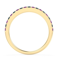 Three-Quarter Prong Set Vakti Band