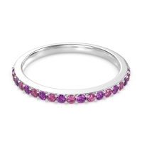 Three-Quarter Prong Set Vakti Band