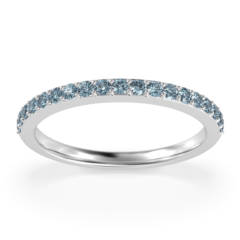 Three-Quarter Prong Set Vakti Band