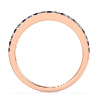 Three-Quarter Prong Set Vakti Band
