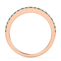 Three-Quarter Prong Set Vakti Band