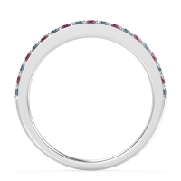 Three-Quarter Prong Set Vakti Band