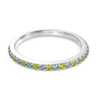 Three-Quarter Prong Set Vakti Band