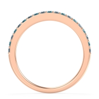 Three-Quarter Prong Set Vakti Band
