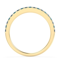 Three-Quarter Prong Set Vakti Band