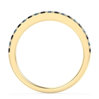 Three-Quarter Prong Set Vakti Band