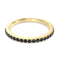 Three-Quarter Prong Set Vakti Band