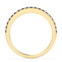 Three-Quarter Prong Set Vakti Band