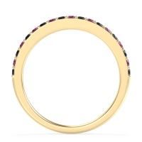 Three-Quarter Prong Set Vakti Band