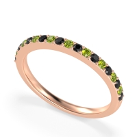 Three-Quarter Prong Set Vakti Band