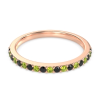 Three-Quarter Prong Set Vakti Band