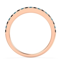 Three-Quarter Prong Set Vakti Band