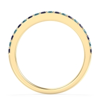 Three-Quarter Prong Set Vakti Band